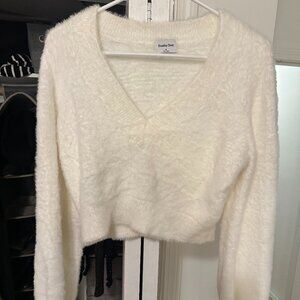 Aritzia Sunday Best Cropped Sweater, Size M